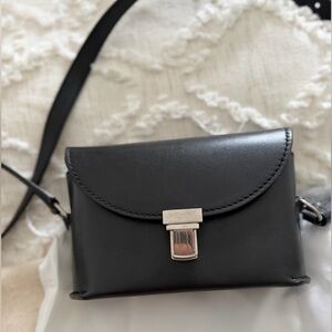 Saint Laurent Tuc Leather Crossbody Bag